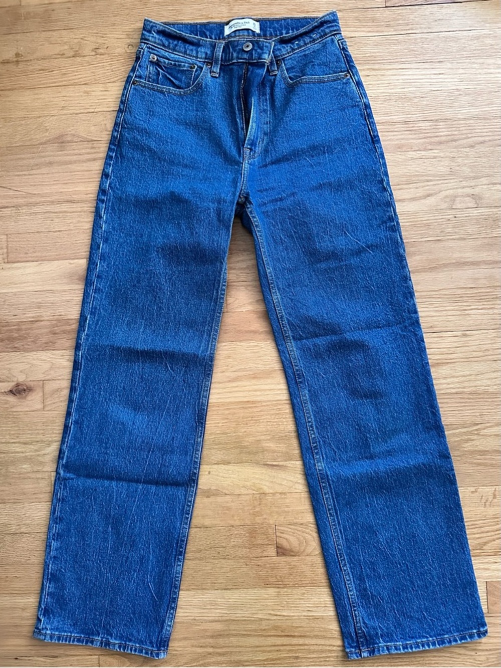 Abercrombie & Fitch Women's Straight-Leg Jeans